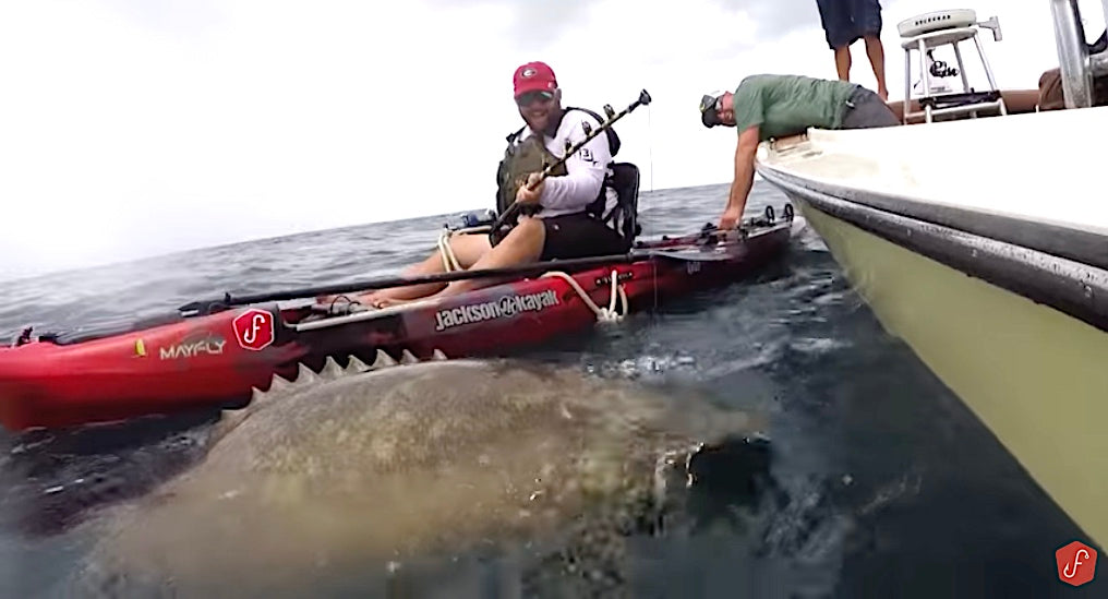 The 200-Pound Kayak Fishing Challenge