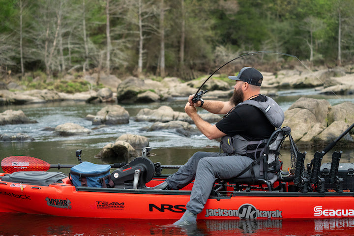 The Best Kayak Motor Setup for River Fishing!! 