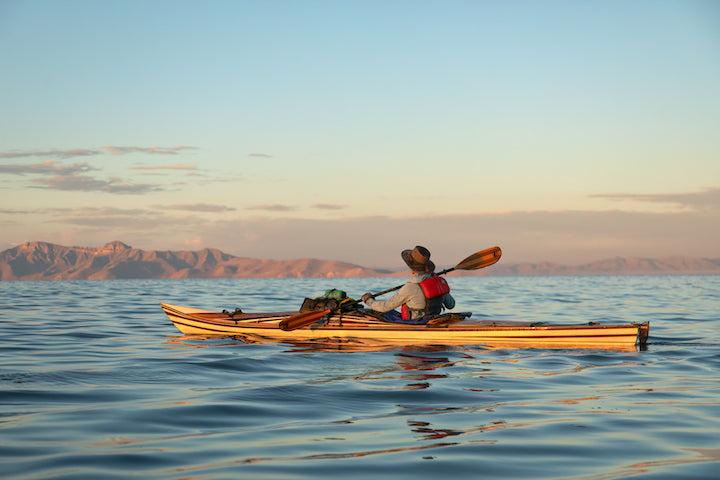 Kayaking on Great Salt Lake, Utah – Bending Branches