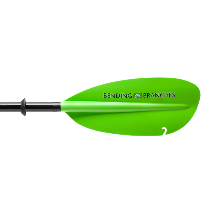 angler classic versa-lok electric green blade back