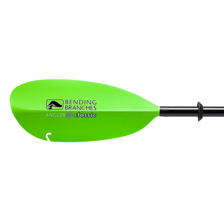 angler classic versa-lok electric green left blade