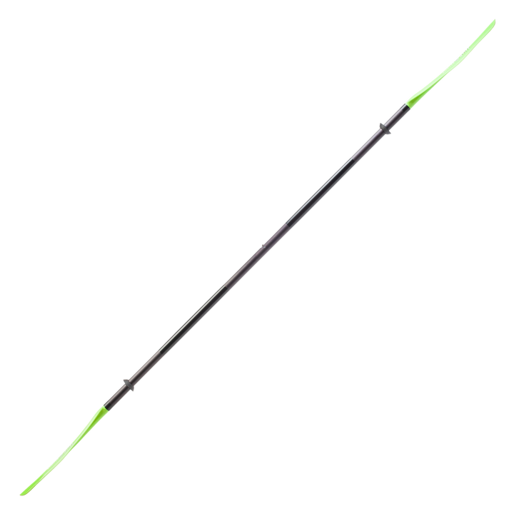 angler drift snap button electric green full profile