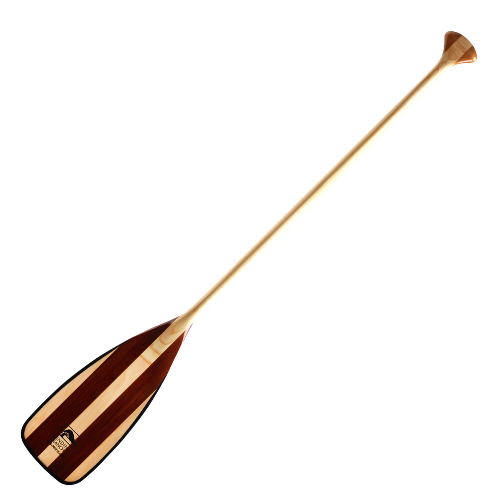 Explorer Plus wooden canoe paddle full paddle blade to grip