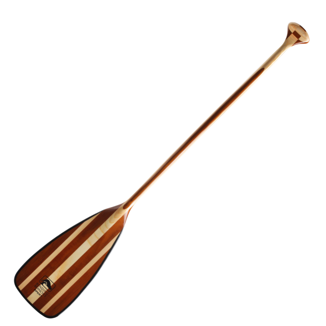 Viper wooden canoe paddle full paddle blade to grip from the front