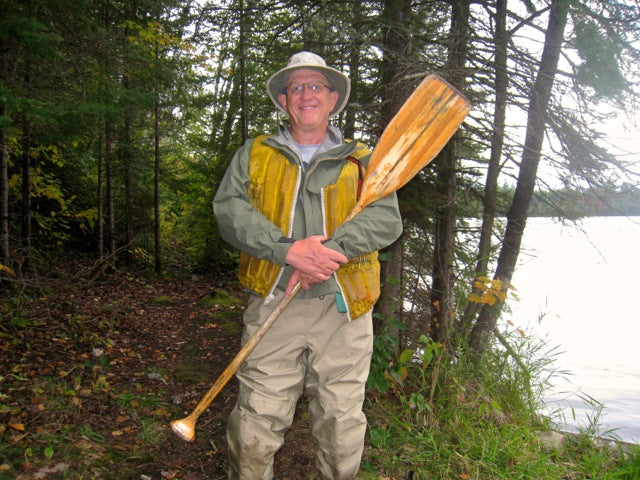 Growing Old Together: A Canoeist and His Paddle