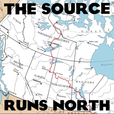 The Source Runs North: A Canoe Trip across Canada