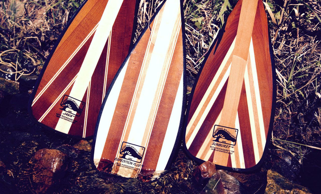 Wooden Canoe Paddles: Brawn + Beauty