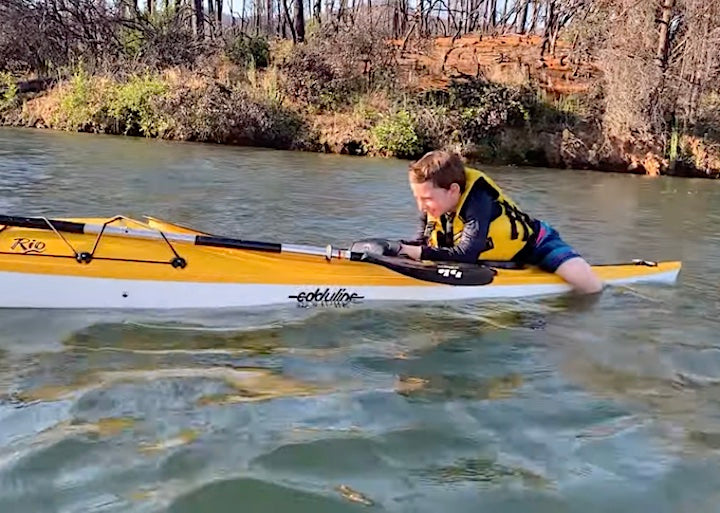 How to Re-Enter a Sit-Inside Kayak from the Water