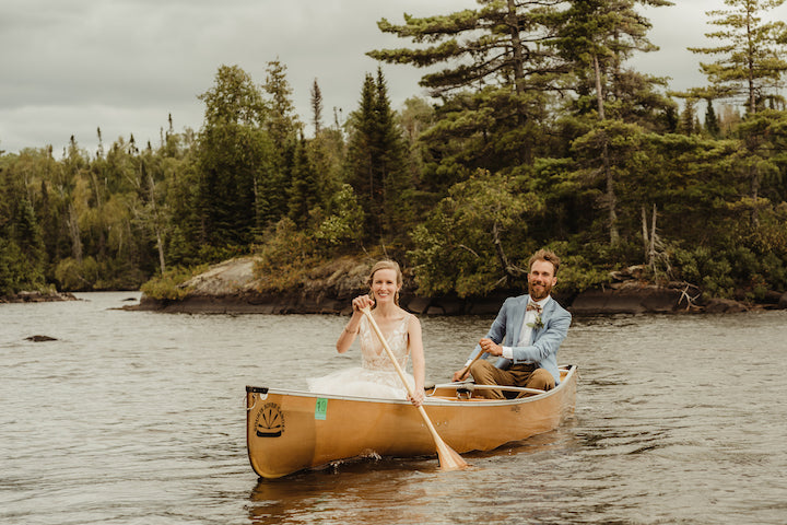 The Wedding Day Canoe Trip