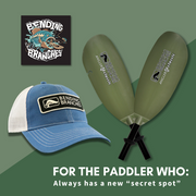 For the paddler who Always has a new “secret spot”