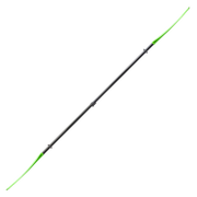 angler classic versa-lok electric green full profile