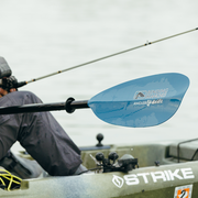 angler drift snap button tidal blue blade in anger's knees in fishing kayak