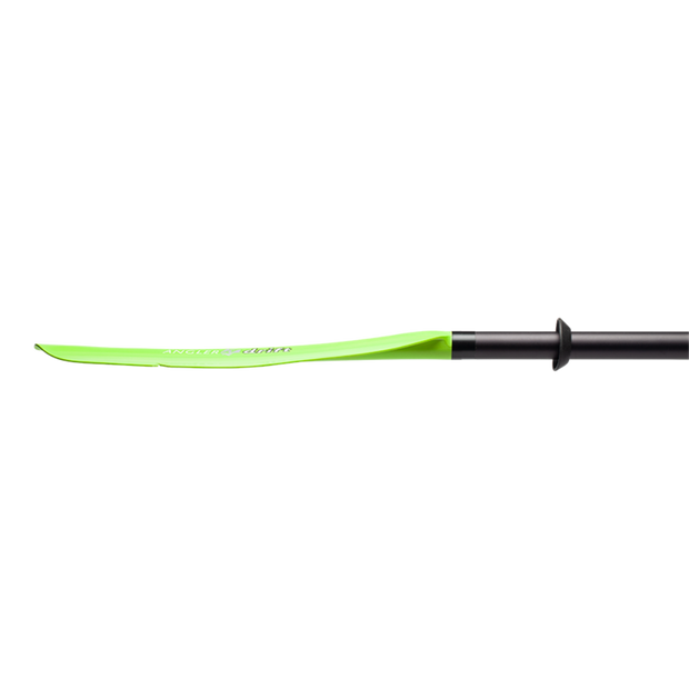 angler drift snap button electric green blade profile
