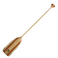 Arrow wooden canoe paddle full paddle from blade to grip