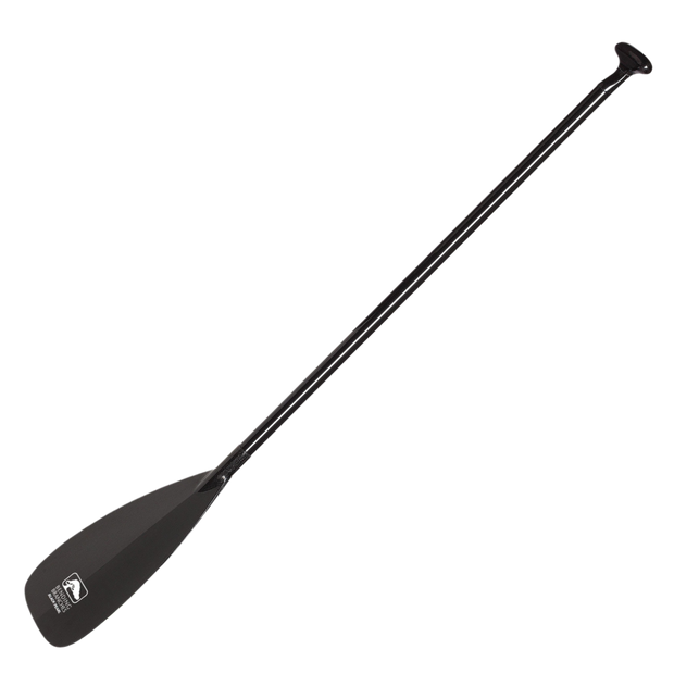 Black Pearl 11 full paddle from blade to grip positioned to see the 11 degree bend