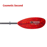 Red Copperhead pattern, right blade