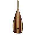 Expedition Plus wooden canoe paddle blade from the front