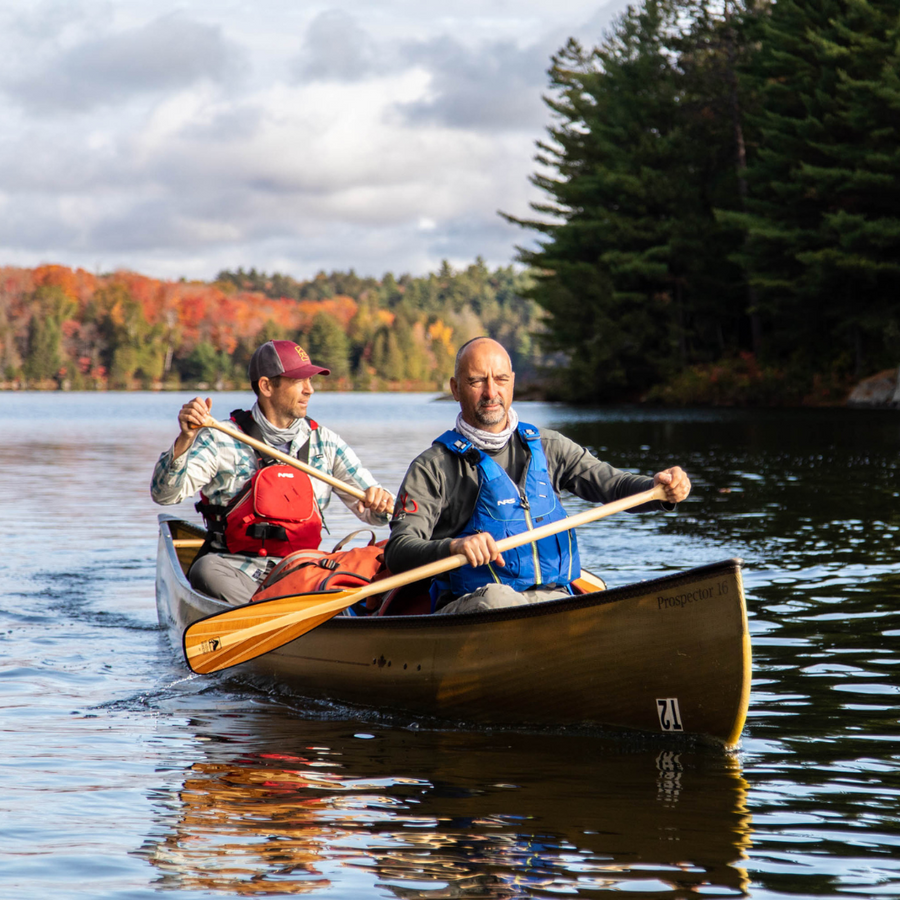 Bending Branches Java ST Wood Canoe Paddle - Lightweight With Rockgard Blade Protection