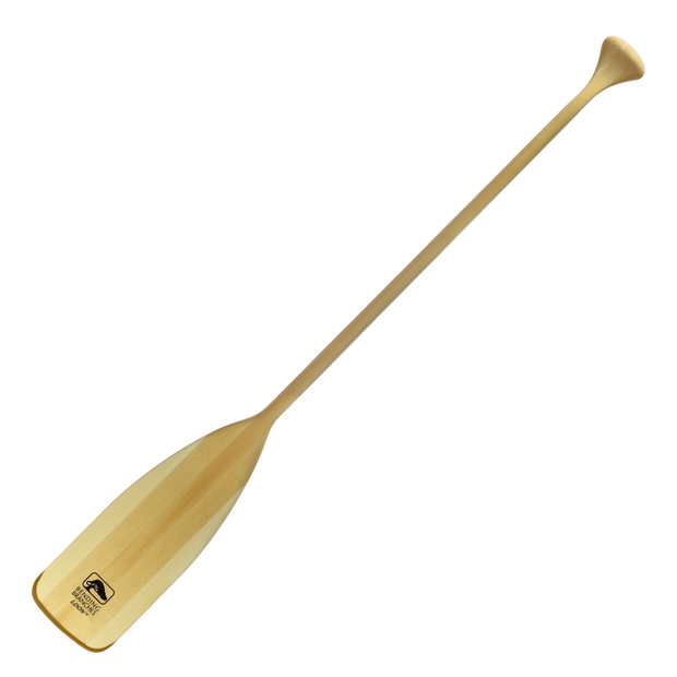 Loon wooden canoe paddle full paddle blade to grip from the front