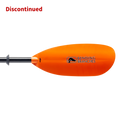 slice glass snap button kayak paddle right blade