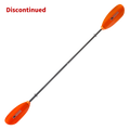 slice glass snap button kayak paddle full