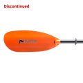 slice glass snap button kayak paddle left blade