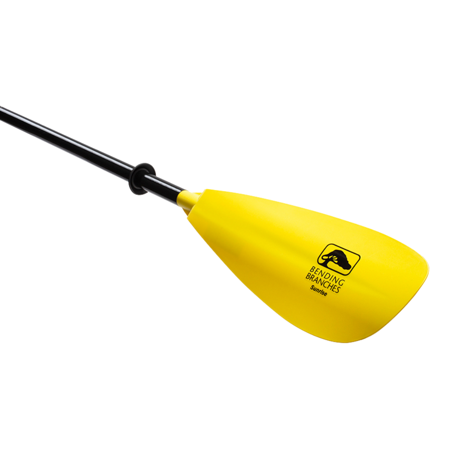 Sunrise Carbon 2pc Adjustable Straight Shaft Kayak Paddle with Nylon Blade,  220-230cm - Trailhead Paddle Shack