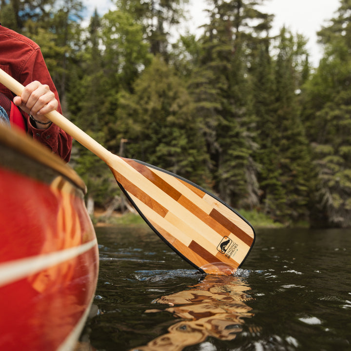 Catalyst canoe blade in water